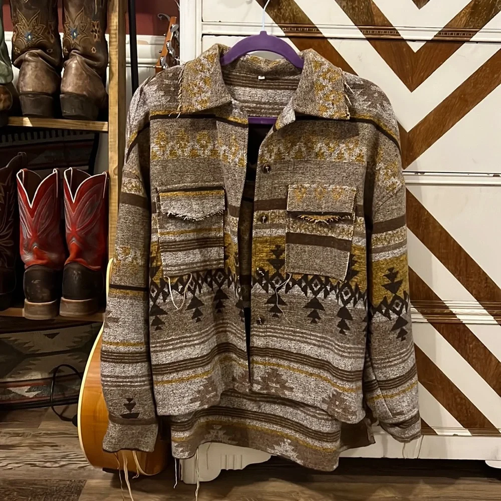 Fall Shacket - Picture 2 of 3